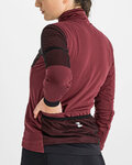 SPORTFUL Cycling thermal jacket - SUPERGIARA - bordeaux