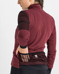 SPORTFUL Cycling thermal jacket - SUPERGIARA - bordeaux