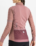 SPORTFUL Cycling winter long sleeve jersey - SUPERGIARA THERMAL - pink