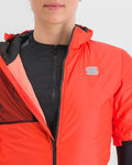 SPORTFUL Cycling thermal jacket - SUPERGIARA PUFFY - red
