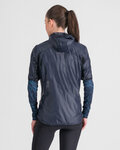 SPORTFUL Cycling thermal jacket - SUPERGIARA PUFFY - blue