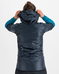 SPORTFUL Cycling thermal jacket - SUPERGIARA PUFFY - blue