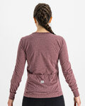 SPORTFUL Cycling long sleeve t-shirt - GIARA - purple