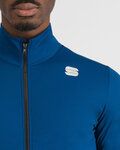 SPORTFUL Cycling thermal jacket - TOTAL COMFORT - blue/black