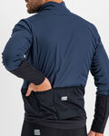 SPORTFUL Cycling thermal jacket - TOTAL COMFORT - blue