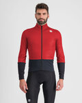 SPORTFUL Cycling thermal jacket - TOTAL COMFORT - red