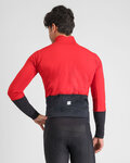 SPORTFUL Cycling thermal jacket - TOTAL COMFORT - red/black