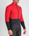 SPORTFUL Cycling thermal jacket - TOTAL COMFORT - red/black