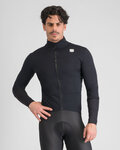 SPORTFUL Cycling thermal jacket - TOTAL COMFORT - black