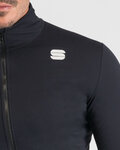 SPORTFUL Cycling thermal jacket - TOTAL COMFORT - black