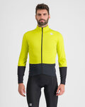 SPORTFUL Cycling windproof jacket - TOTAL COMFORT - yellow