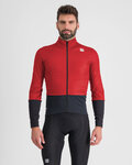 SPORTFUL Cycling windproof jacket - TOTAL COMFORT - red/black