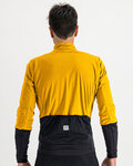 SPORTFUL Cycling windproof jacket - TOTAL COMFORT - yellow/black