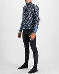 SPORTFUL Cycling thermal jacket - PIXEL - blue