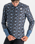 SPORTFUL Cycling thermal jacket - PIXEL - blue