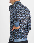 SPORTFUL Cycling thermal jacket - PIXEL - blue
