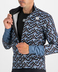 SPORTFUL Cycling thermal jacket - PIXEL - blue
