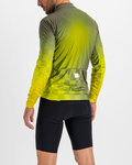 SPORTFUL Cycling winter long sleeve jersey - ROCKET THERMAL - green