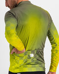 SPORTFUL Cycling winter long sleeve jersey - ROCKET THERMAL - green