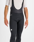SPORTFUL Cycling long bib trousers - INFINIUM - black