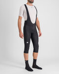 SPORTFUL Cycling 3/4 length bib shorts - NEO - black
