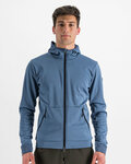 SPORTFUL Cycling windproof jacket - METRO SOFTSHELL - blue