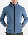 SPORTFUL Cycling windproof jacket - METRO SOFTSHELL - blue