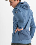SPORTFUL Cycling windproof jacket - METRO SOFTSHELL - blue
