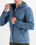 SPORTFUL Cycling windproof jacket - METRO SOFTSHELL - blue