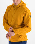 SPORTFUL Cycling windproof jacket - yellow