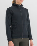 SPORTFUL Cycling thermal jacket - METRO SOFTSHELL - black