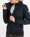 SPORTFUL Cycling thermal jacket - METRO SOFTSHELL - black