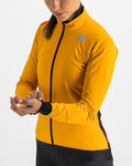 SPORTFUL Cycling windproof jacket - FIANDRE MEDIUM - yellow/black