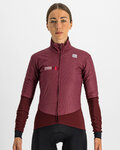 SPORTFUL Cycling thermal jacket - BODYFIT PRO - bordeaux