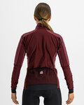 SPORTFUL Cycling thermal jacket - BODYFIT PRO - bordeaux