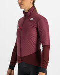 SPORTFUL Cycling thermal jacket - BODYFIT PRO - bordeaux