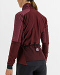 SPORTFUL Cycling thermal jacket - BODYFIT PRO - bordeaux