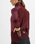 SPORTFUL Cycling thermal jacket - BODYFIT PRO - bordeaux