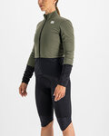 SPORTFUL Cycling windproof jacket - TOTAL COMFORT - green/black
