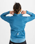SPORTFUL Cycling thermal jacket - SUPER - light blue