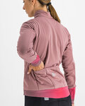 SPORTFUL Cycling thermal jacket - SUPER - pink