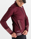 SPORTFUL Cycling thermal jacket - SUPER - bordeaux
