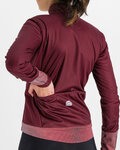 SPORTFUL Cycling thermal jacket - SUPER - bordeaux