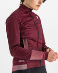 SPORTFUL Cycling thermal jacket - SUPER - bordeaux