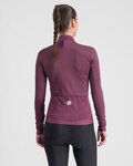 SPORTFUL Cycling winter long sleeve jersey - MONOCROM THERMAL - purple