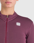 SPORTFUL Cycling winter long sleeve jersey - MONOCROM THERMAL - purple