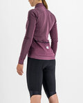 SPORTFUL Cycling winter long sleeve jersey - MONOCROM THERMAL - purple