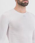 SPORTFUL Cycling long sleeve t-shirt - MIDWEIGHT LAYER - white