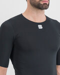 SPORTFUL Cycling short sleeve t-shirt - MIDWEIGHT LAYER - black