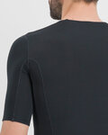 SPORTFUL Cycling short sleeve t-shirt - MIDWEIGHT LAYER - black